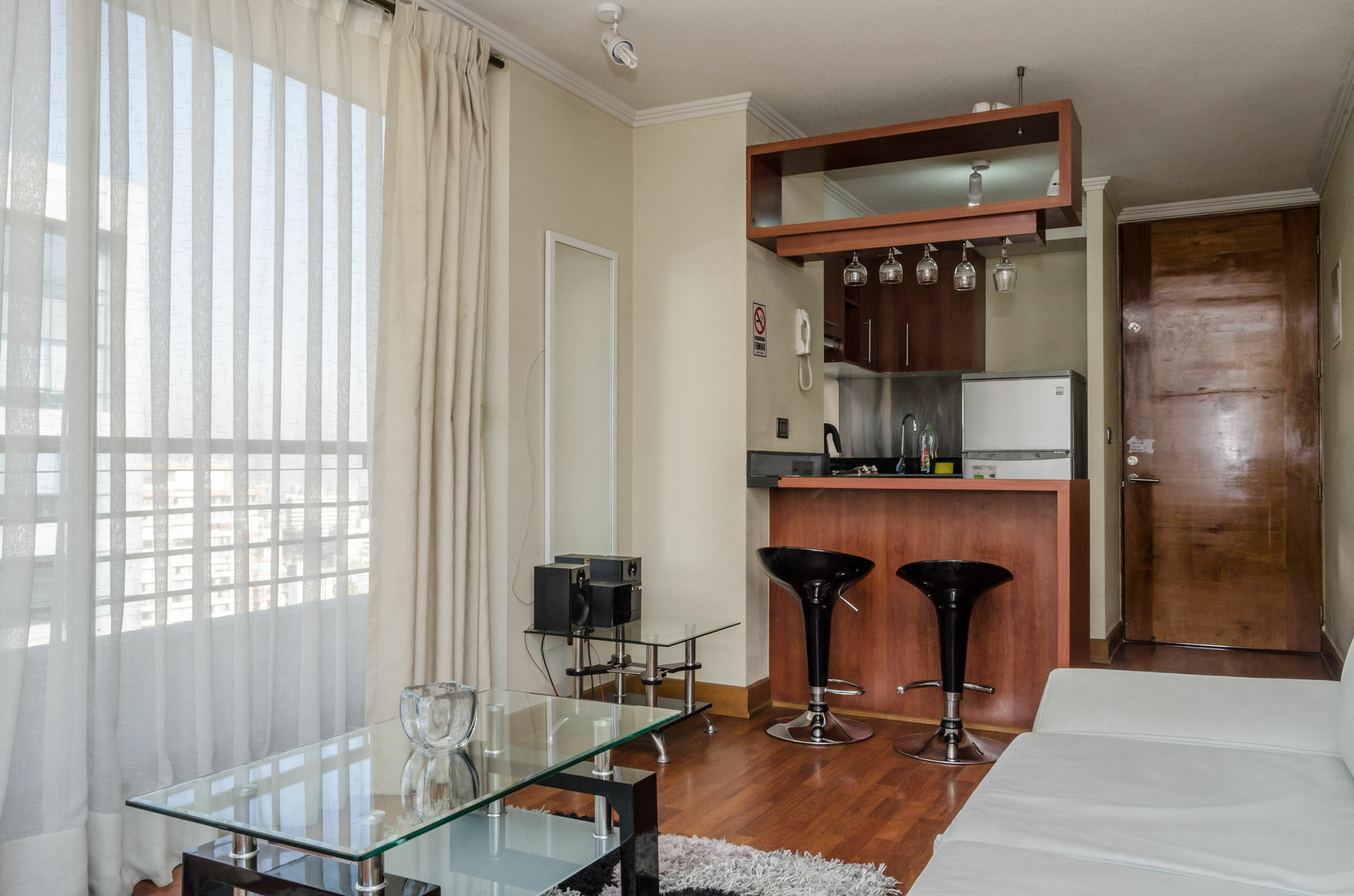 Apart Providencia Barros Borgono Santiago Exterior foto